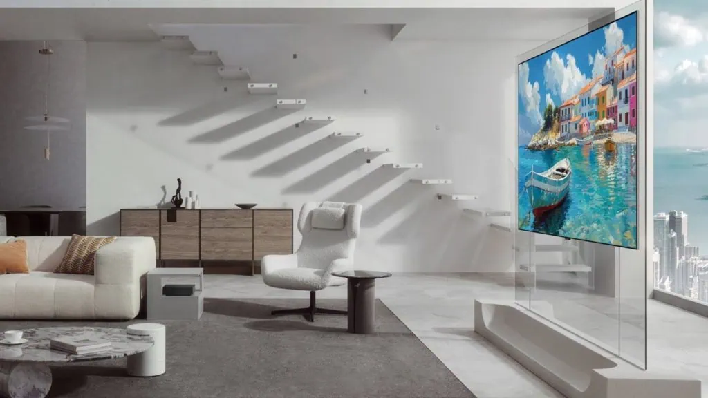 Ces 2026: lg renova linha de tvs oleds, monitores, soundbars e eletrodomésticos na feira True wireless wallpaper tv (oled evo w6)
