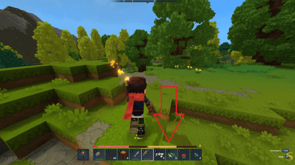 Jogabilidade de hytale em acesso antecipado / fonte: shirrako via youtube