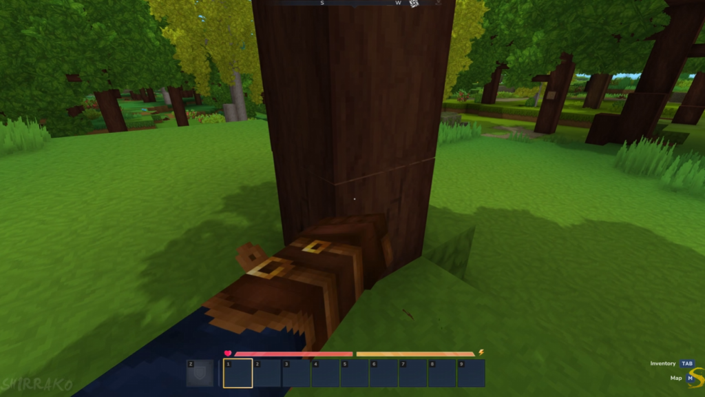 Jogabilidade de hytale em acesso antecipado / fonte: shirrako via youtube