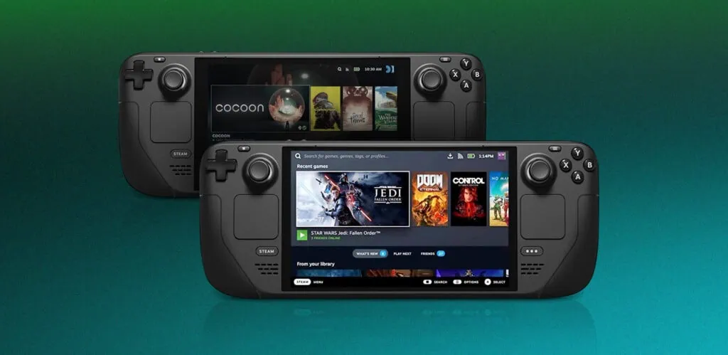 Melhores consoles portáteis de pc e videogame para comprar já Console portátil com tela de alta resolução e controles ergonômicos.