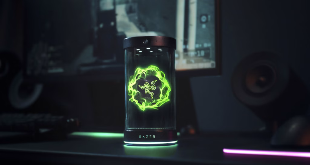 Ces 2026: veja os destaques da maior feira de tecnologia do mundo! Project ava da razer mostrando holograma 3d