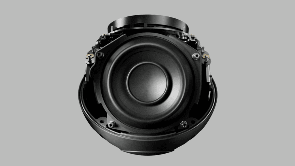 Woofer usado na echo dot max