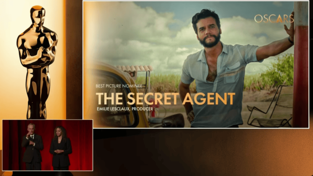 Indicação de o agente secreto no oscar 2026