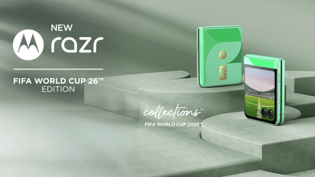 Ces 2026: motorola mostra dobrável razr fold, colar com ia, smartwatch e mais novidades! Razr fifa world cup 26 edition