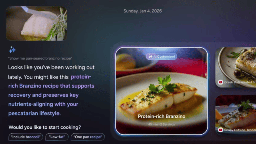 Ces 2026: samsung foca em ia para smart tvs, geladeiras e mais Apoio em receitas feito pelas smart tvs samsung
