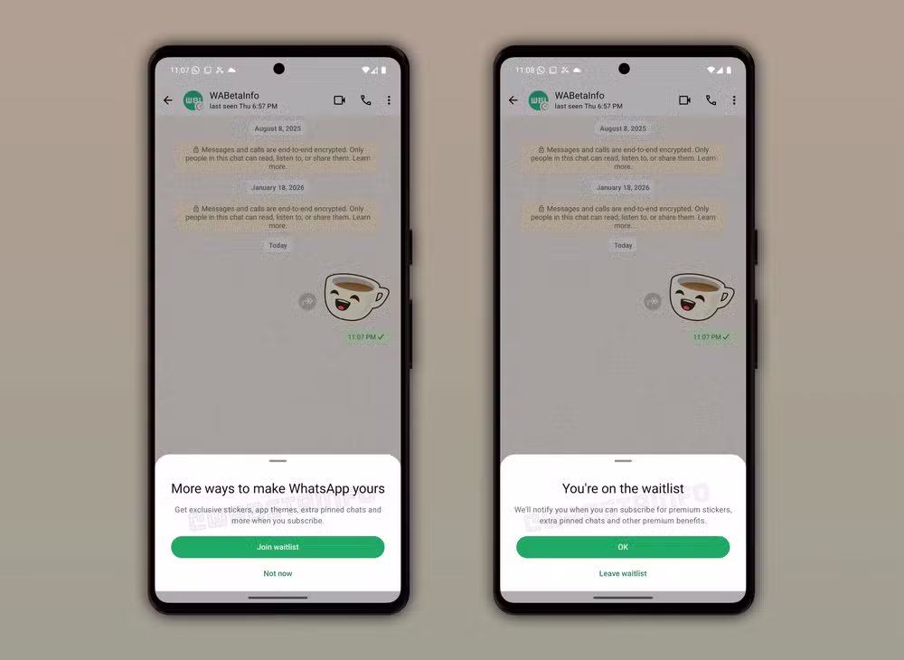 Whatsapp vai ter plano de assinatura paga! Entenda Possível tela de plano pago do whatsapp premium