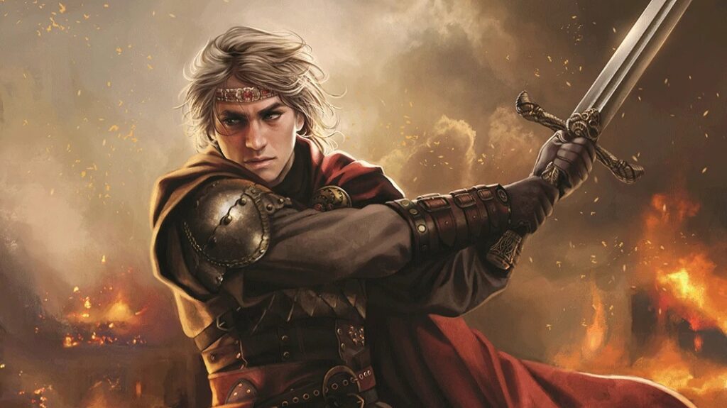 Veja a árvore genealógica da família targaryen Ilustração do personagem rei aegon i targaryen, o "conquistador"