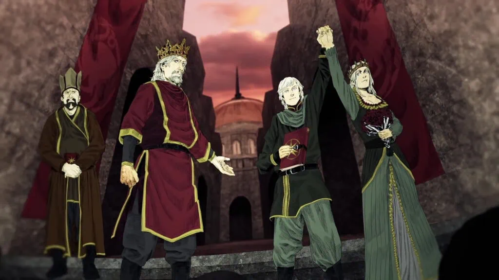 Veja a árvore genealógica da família targaryen Família targaryen com rei e familiares em árvore genealógica.