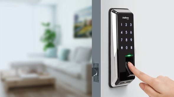 Melhores fechaduras digitais para comprar para sua casa Fechadura digital fr 220 intelbras