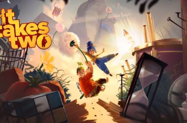 Imagem promocional de it takes 2, um dos jogos mais populares para jogar com a namorada ou namorado