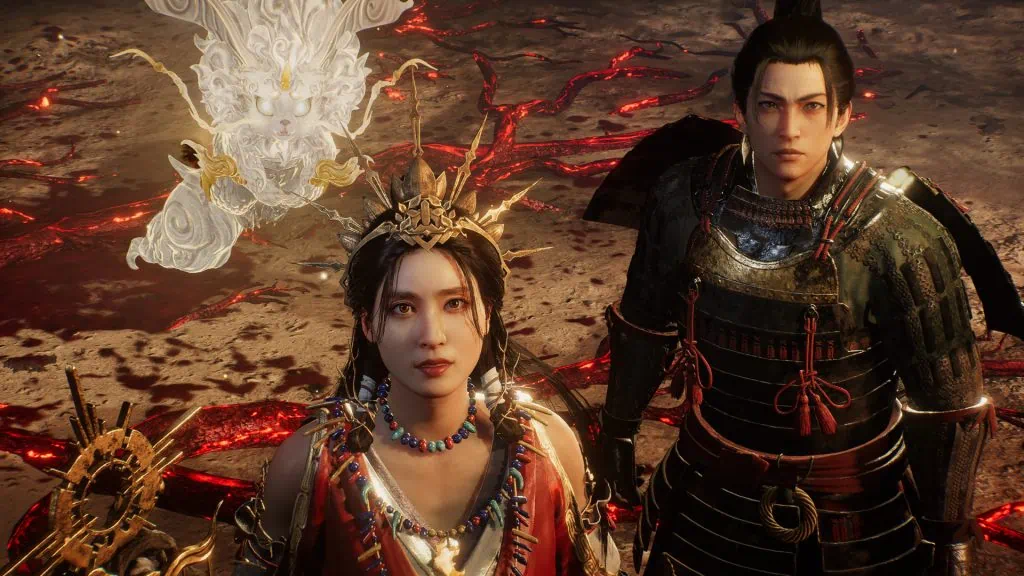 Review: nioh 3 expande a franquia com mundo aberto e combate visceral Himiko e espírito guardião em nioh 3