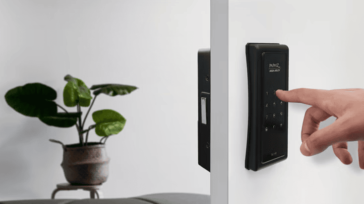 Melhores fechaduras digitais para comprar para sua casa Fechadura digital papaiz sl140