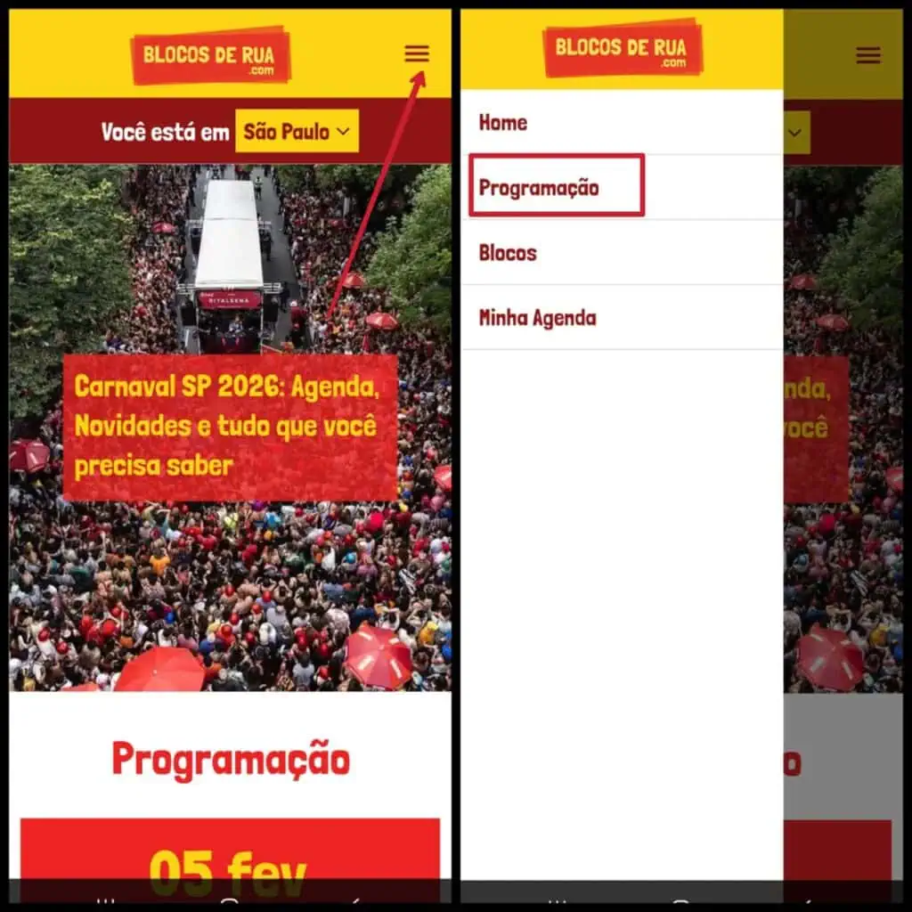 Carnaval 2026: confira a agenda de blocos de rua, desfiles e trios elétricos pelo brasil Carnaval 2026: confira a agenda de blocos de rua, desfiles e trios elétricos pelo brasil. Veja programações de principais blocos no brasil e aplicativos para não perder nenhum momento da folia
