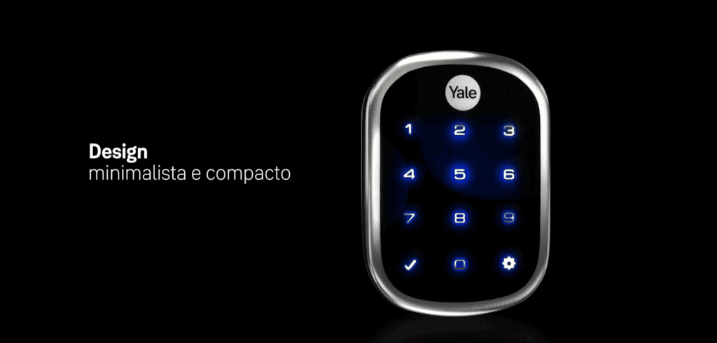 Melhores fechaduras digitais para comprar para sua casa Fechadura digital yale yrd 256