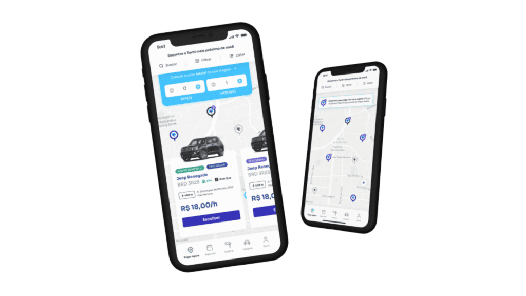 Vai viajar para o brasil? Confira apps essenciais para usar no país App turbi de aluguel de carros