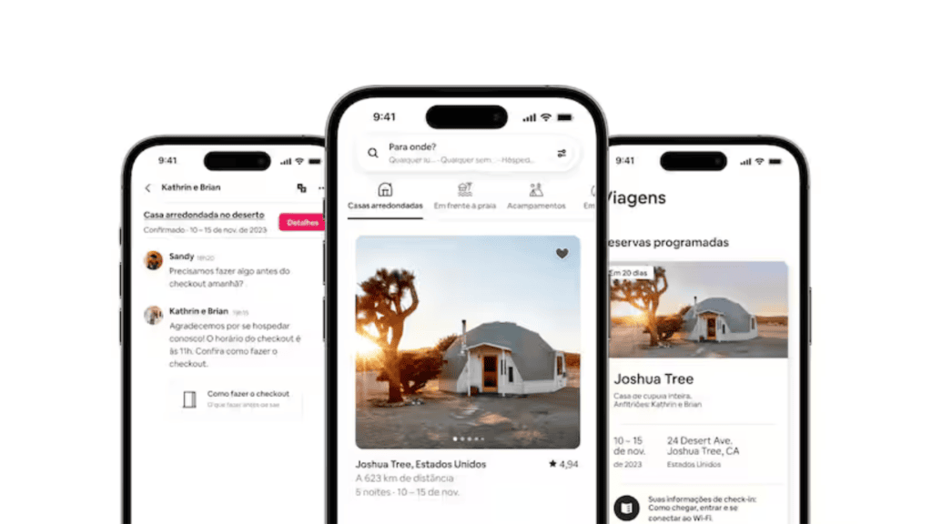 Vai viajar para o brasil? Confira apps essenciais para usar no país Airbnb