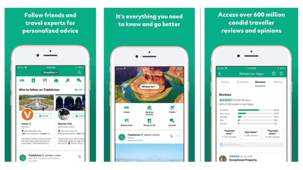 Vai viajar para o brasil? Confira apps essenciais para usar no país Tripadvisor