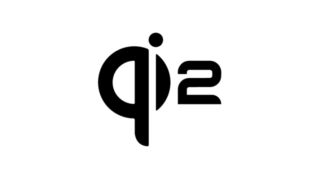 O que é qi2. 2 (qi 2 25w), nova tecnologia de carregamento sem fio para smartphones Logotipo do qi2. 2, nova tecnologia de carregamento sem fio para smartphones.