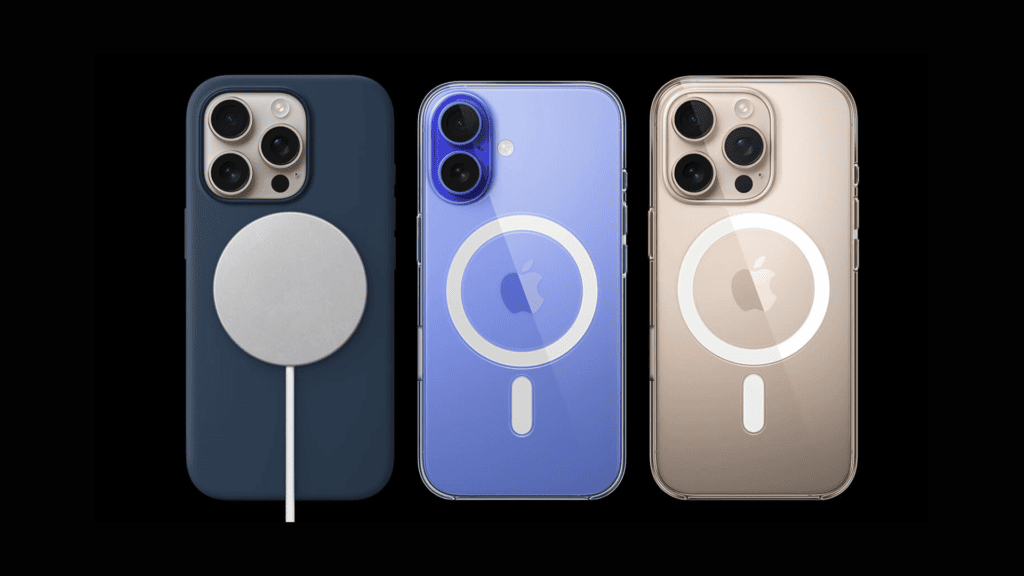 O que é qi2. 2 (qi 2 25w), nova tecnologia de carregamento sem fio para smartphones Linha iphone 16 destacando magsafe