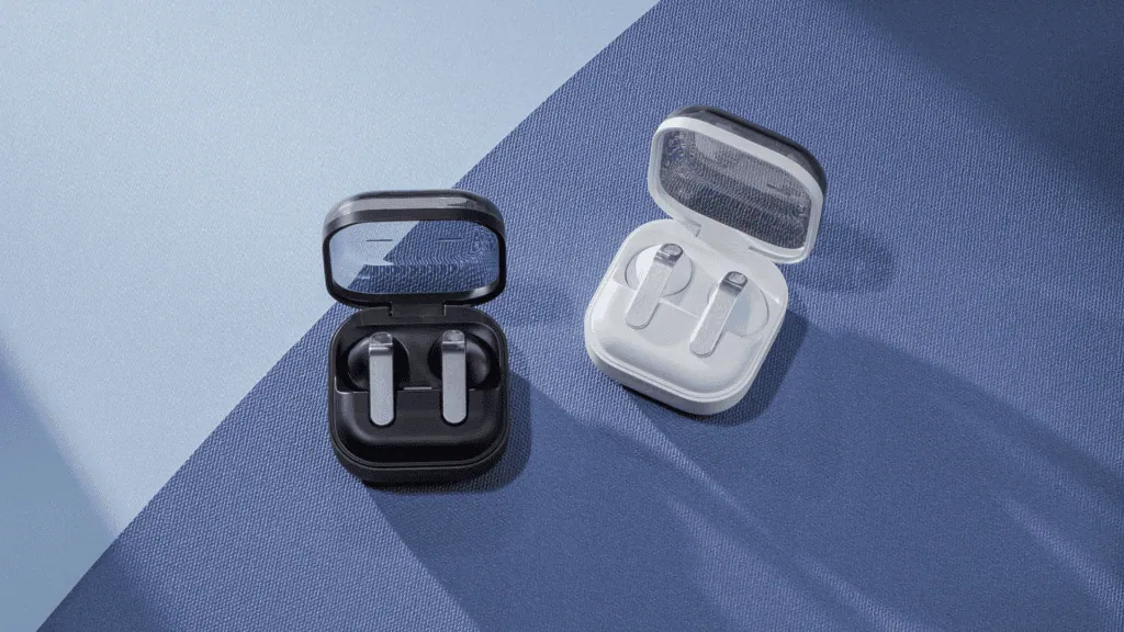 Galaxy buds4 e buds4 pro chegam com novo design e áudio aprimorado (foto: reprodução/samsung)