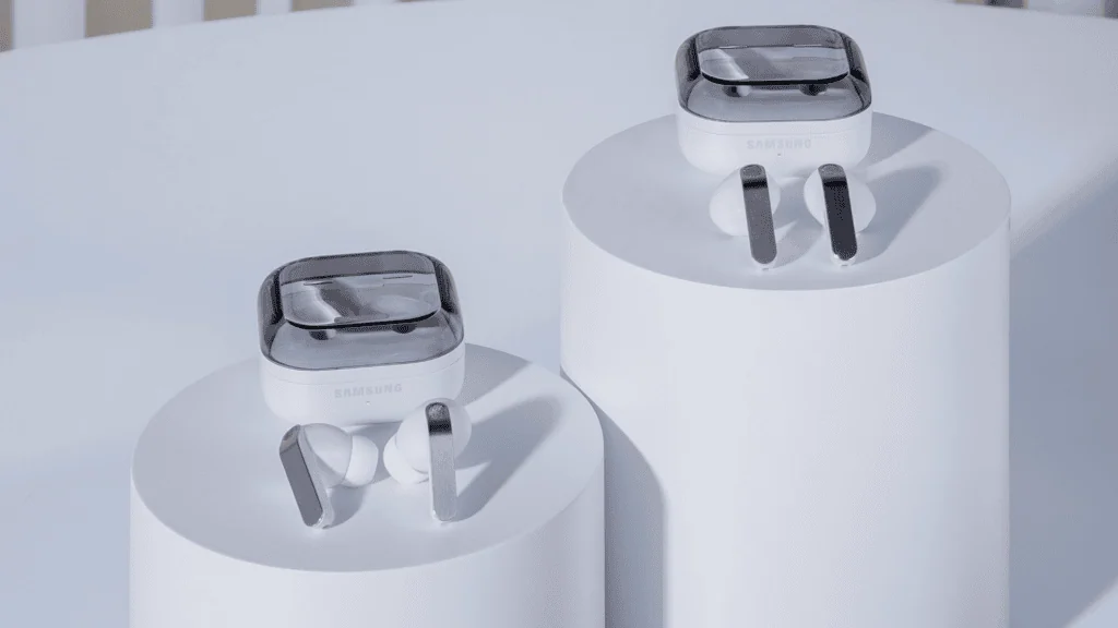 Galaxy buds4 e buds4 pro chegam com novo design e áudio aprimorado Galaxy buds4 e buds4 pro com novo design e áudio aprimorado.