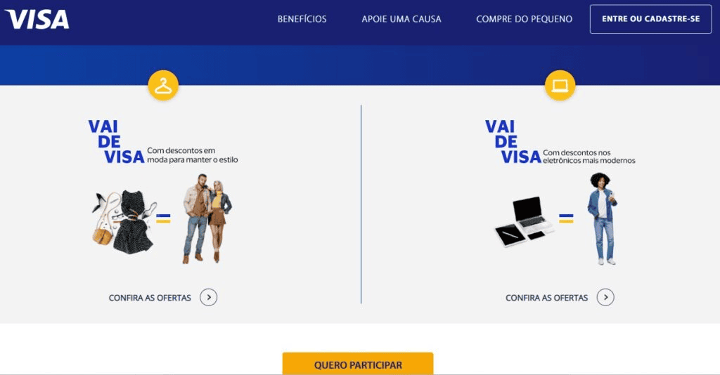 Visa lança portal com benefícios exclusivos para brasileiros em viagens ao exterior Visa destinations x vai de visa: qual é a diferença