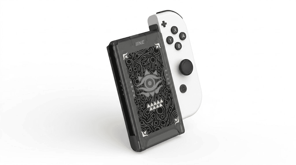 20 acessórios do nintendo switch 1 e 2 que você precisa conhecer! Controle nintendo switch com capa protetora e joystick adicional.