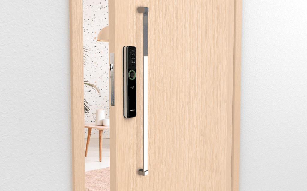 Melhores fechaduras digitais para comprar para sua casa Fechadura digital com teclado e sensor para segurança residencial.