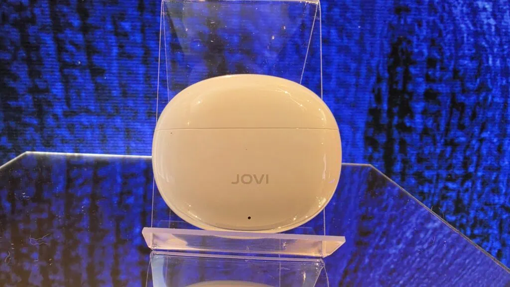 Jovi y31 e jovi y21 chegam ao brasil com bateria de até 68h Estojo do jovi buds air fechado