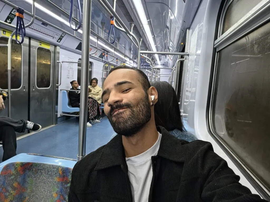 Review: galaxy s26 ultra inova com tela de privacidade e mantém ótimas câmeras Foto tirada pela câmera frontal do galaxy s26 ultra