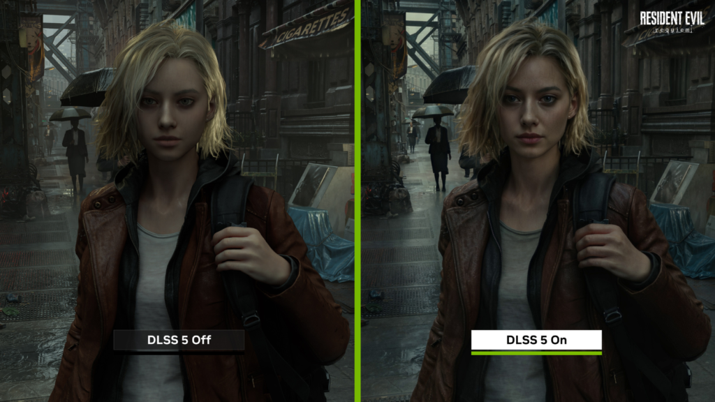 Nvidia lança dlss 5 para dar aos games “qualidade de cinema” Vídeo de anúncio, com o comparativo entre um jogo sem e com o dlss 5. (foto: reprodução)