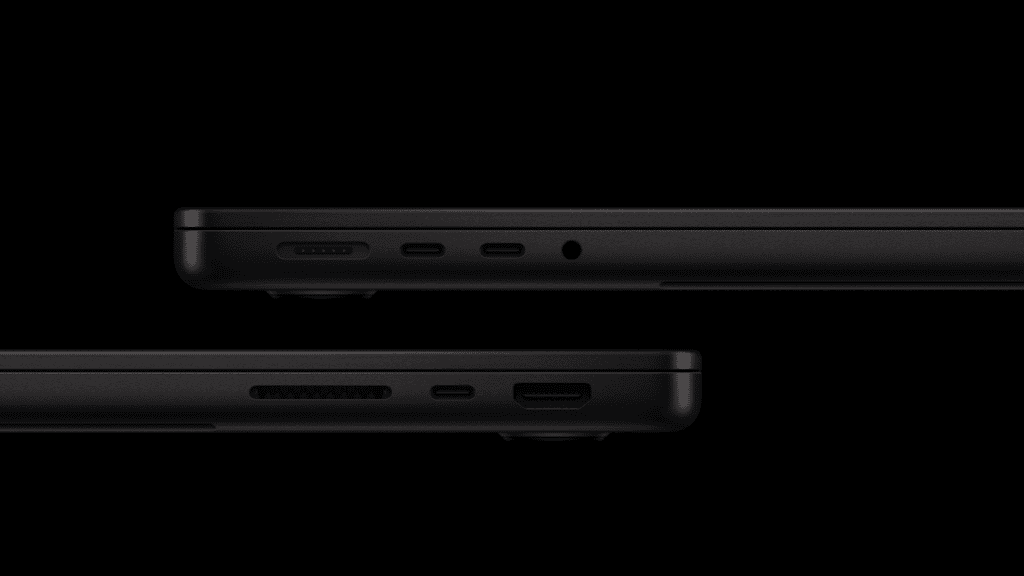 Apple apresenta novos macbooks e macbook air com chips m5, m5 pro e m5 max Macbook air com chips m5, m5 pro e m5 max em destaque preto.