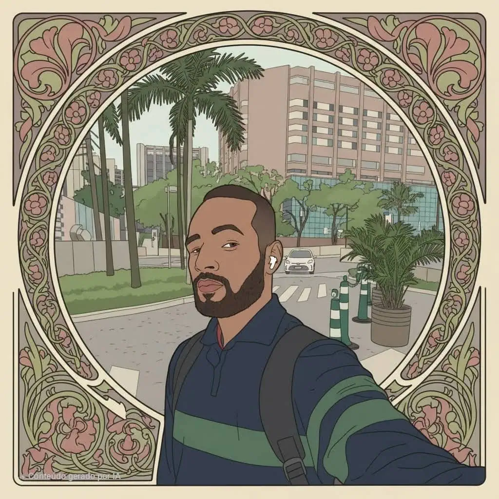 Review: galaxy s26 ultra inova com tela de privacidade e mantém ótimas câmeras Imagem de homem gerado via ia da samsung