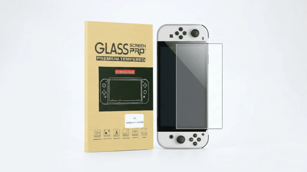 20 acessórios do nintendo switch 1 e 2 que você precisa conhecer! Protetor de tela de vidro temperado para nintendo switch.