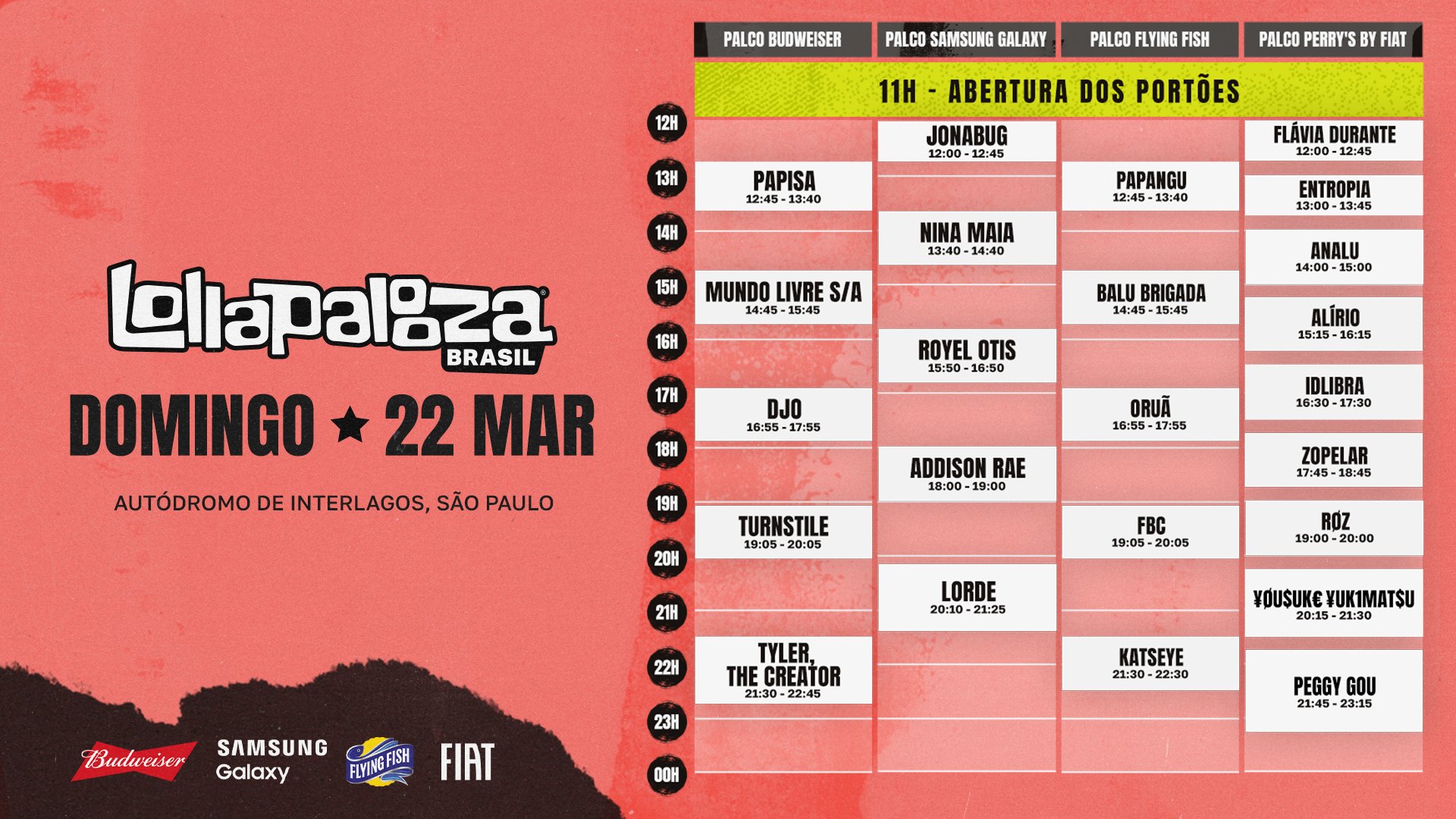 13 dicas para aproveitar o lollapalooza 2026 13 dicas para aproveitar o lollapalooza 2026. Com atrações como sabrina carpenter, chappel roan, lorde, tyler, the creator e mais, programe-se para aproveitar o festival nos dias 20, 21 e 22 de março