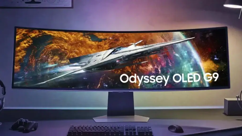 Samsung lança monitor gamer odyssey oled g9 49" Imagem enviada pelo editor