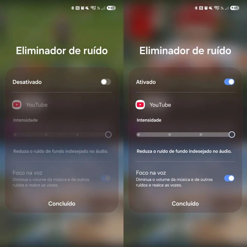 Review: galaxy s26 ultra inova com tela de privacidade e mantém ótimas câmeras Eliminador de ruído do galaxy ai