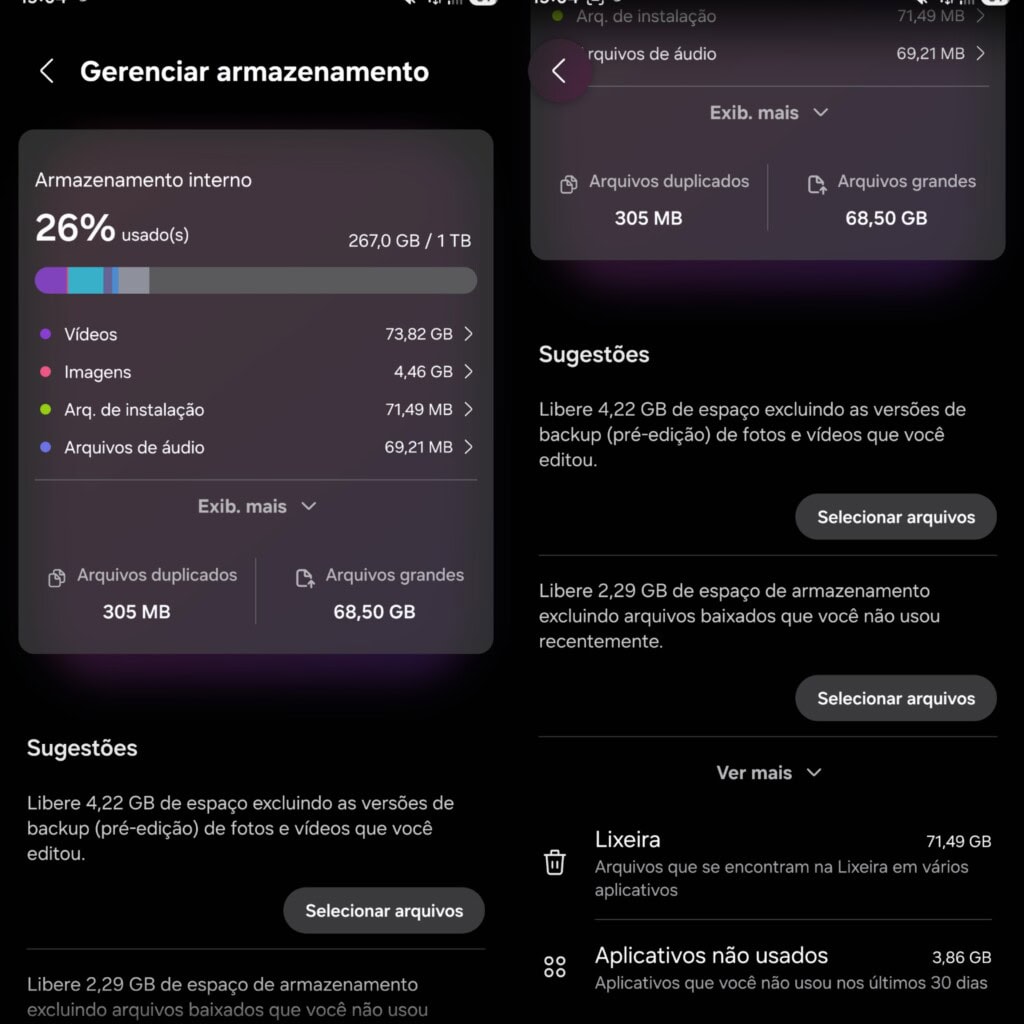 Review: De Galaxy S26 Ultra innoveert met een privacyscherm en behoudt uitstekende camera's. Opslaggegevens van de Galaxy S26 Ultra