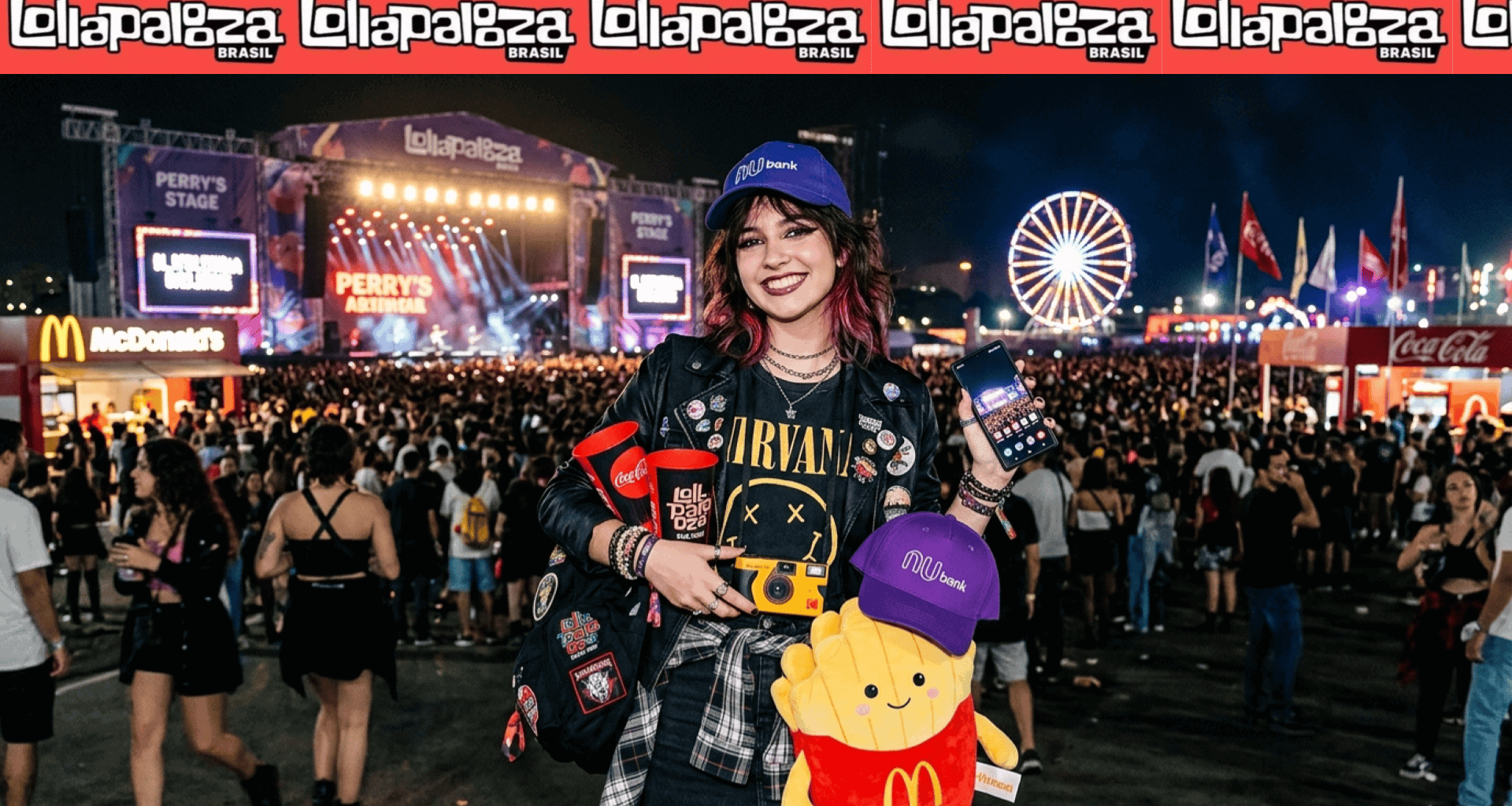 Guía de sorteos de Lollapalooza 2026: ¡Minicámaras, maquillaje y mucho más!