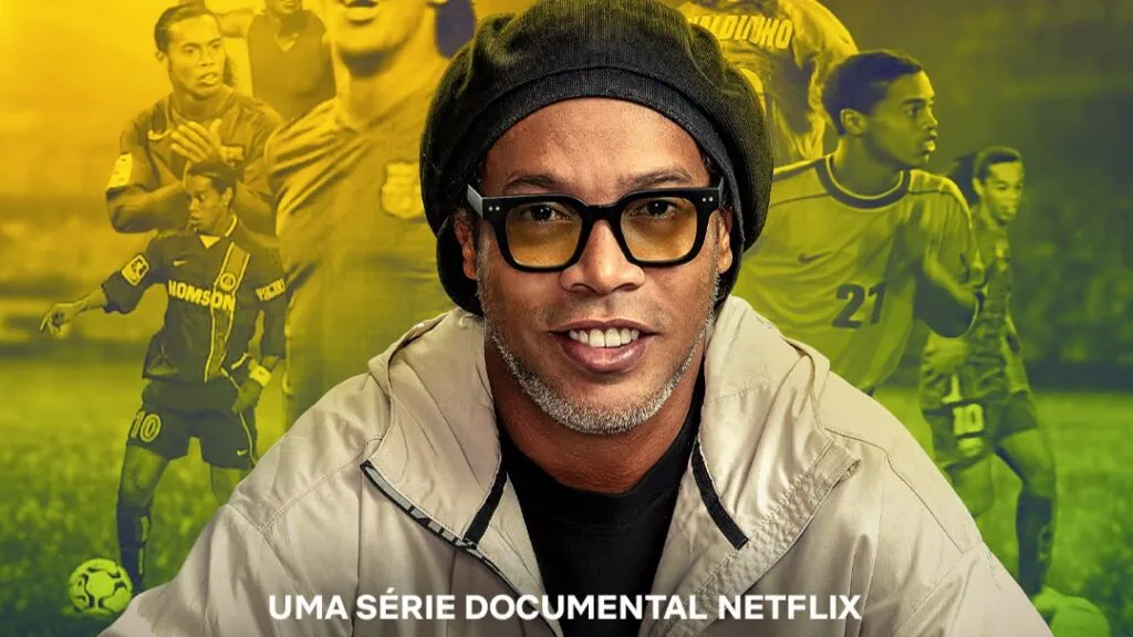 Veja os lançamentos da netflix em abril de 2026 Imagem promocional de ronaldinho gaúcho / imagem: netflix