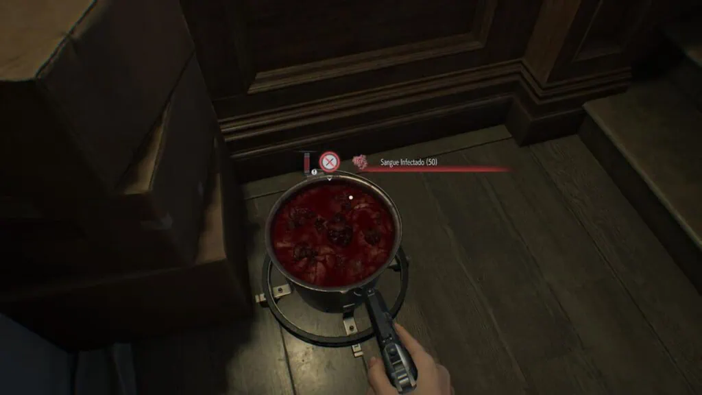 Review: resident evil requiem é ousado e assustador Balde de sangue em resident evil requiem