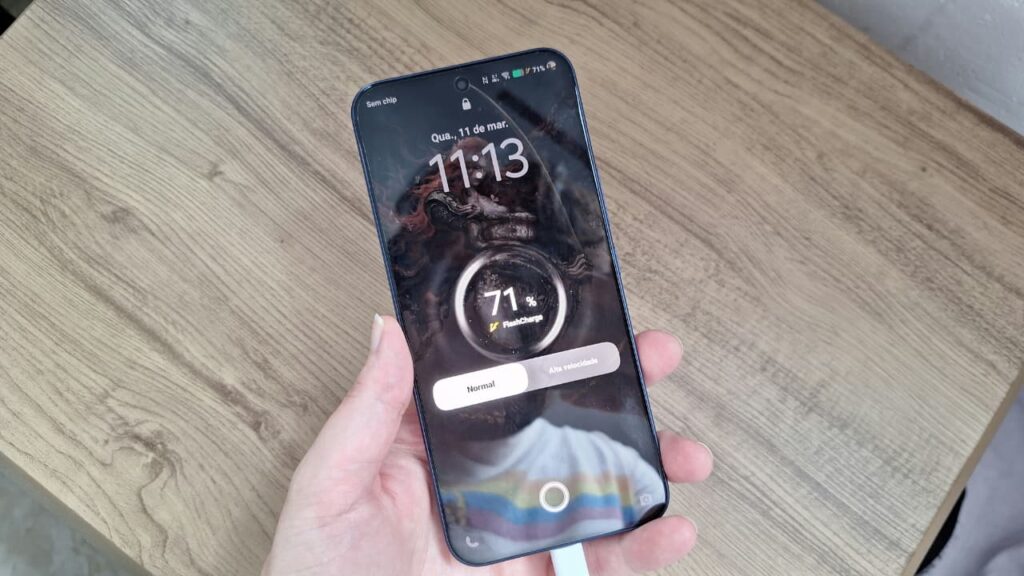 Jovi v70 5g recarregando