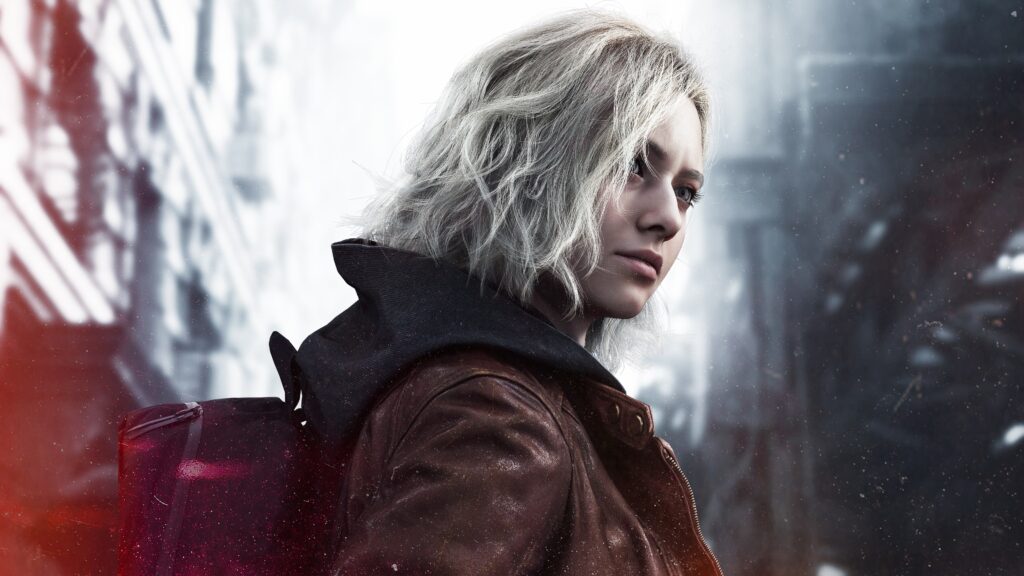 Grace ashcroft em capa alternativa de resident evil requiem