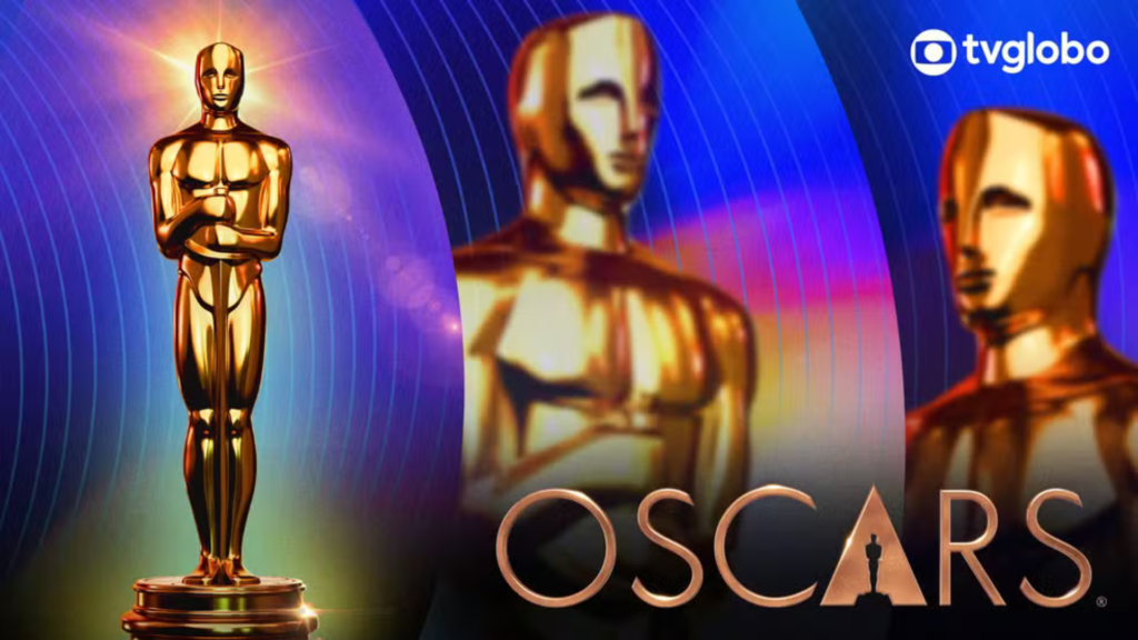 Onde assistir ao oscar 2026 na tv e internet Imagem de divulgação da globo mostrando onde assistir ao oscar 2026