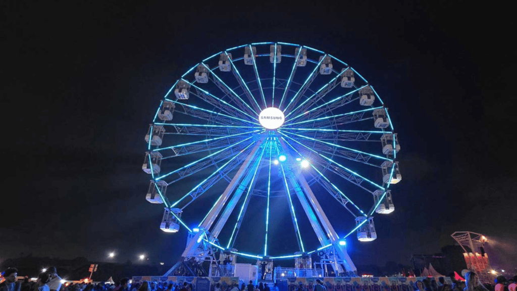 13 dicas para aproveitar o lollapalooza 2026 Roda gigante do lollapaooza 2026