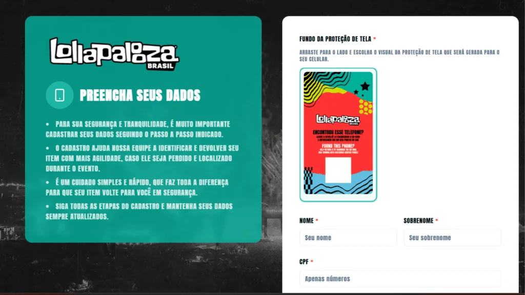 13 dicas para aproveitar o lollapalooza 2026 Lollapalooza smart & found