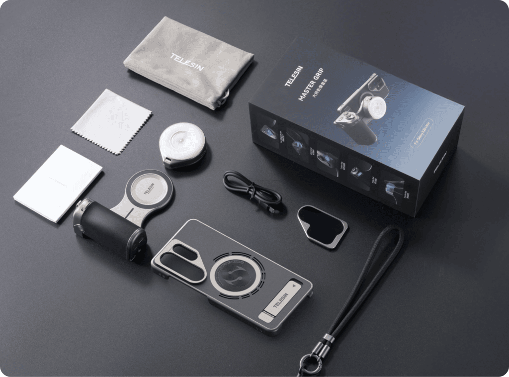 Tem galaxy s26 ultra? Conheça o kit de fotografia profissional telesin master grip Tem galaxy s26 ultra? Conheça o kit de fotografia profissional telesin master grip