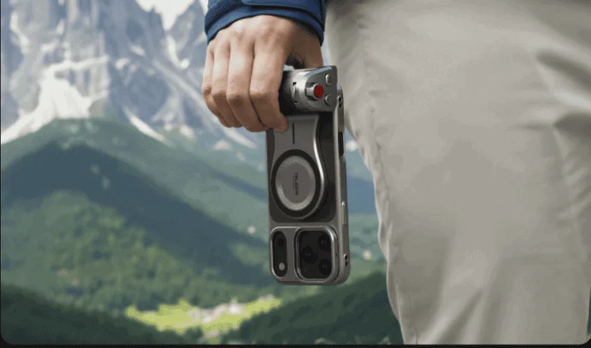 Tem iphone 17 pro/pro max? Conheça o kit de fotografia profissional telesin master grip Tem iphone 17 pro/pro max? Conheça o kit de fotografia profissional telesin master grip