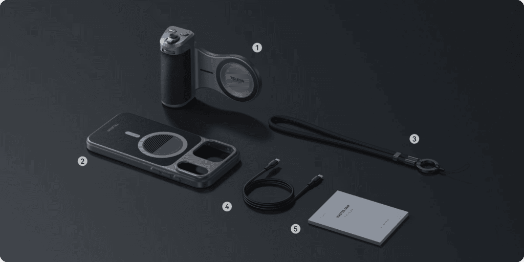 Tem iphone 17 pro/pro max? Conheça o kit de fotografia profissional telesin master grip Tem iphone 17 pro/pro max? Conheça o kit de fotografia profissional telesin master grip