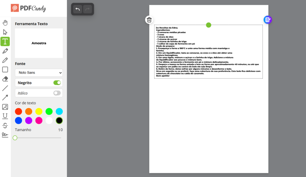 5 melhores editores de pdf gratuitos para pc Ferramenta de edição de pdf com opções de texto, cores e formatação.